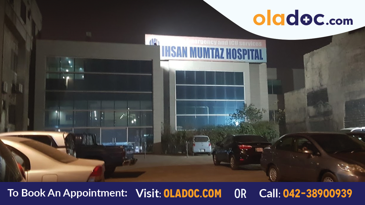 Building of Ihsan Mumtaz Hospital Lahore 